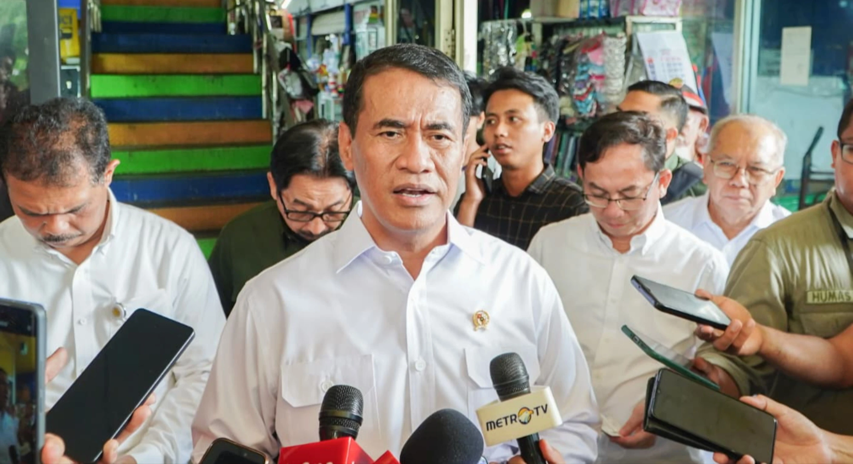 Mentan Amran Sidak Pasar, Tegaskan Saat Nataru Harga Pangan Tidak Boleh Dimainkan